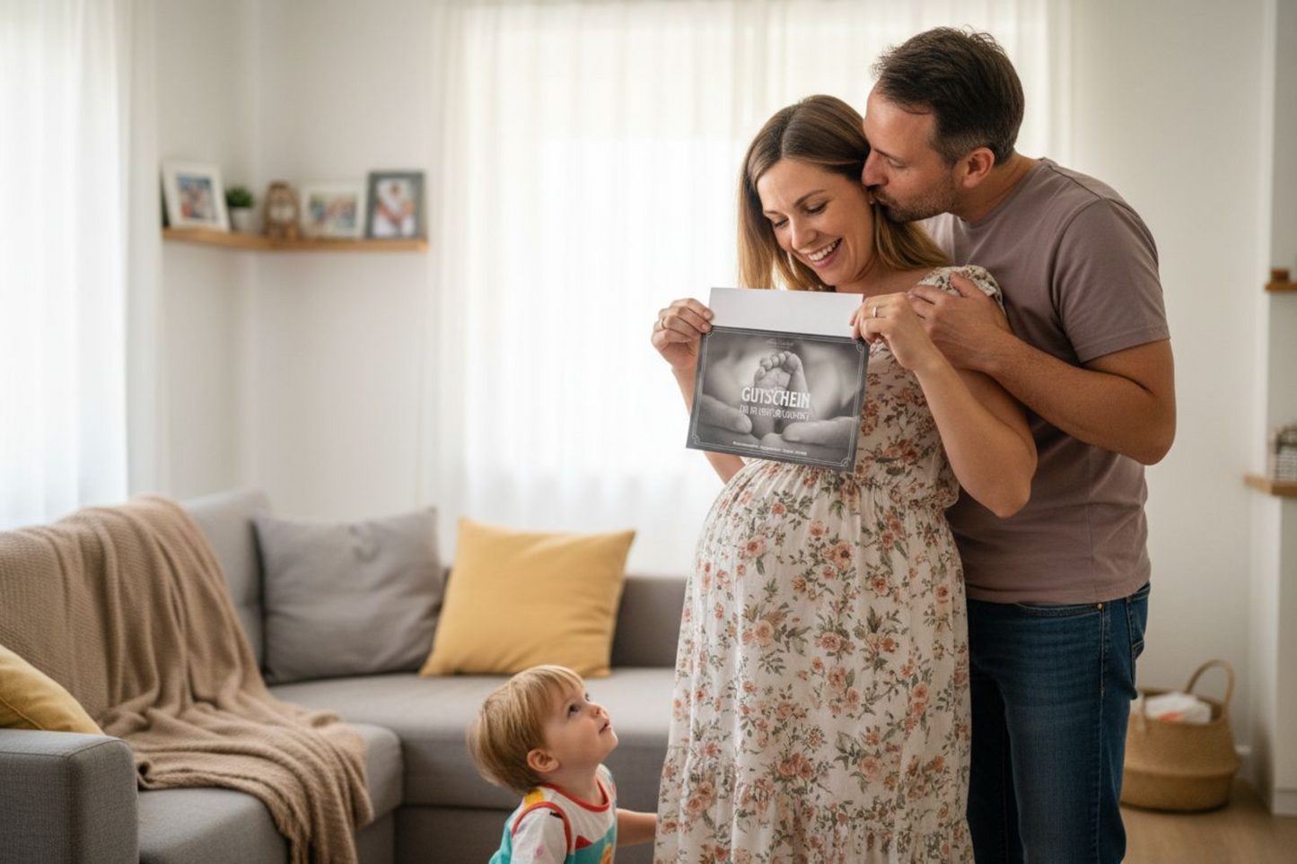 Photoshoot Gift Certificate | Newborn Design | ENG/DE/RUS