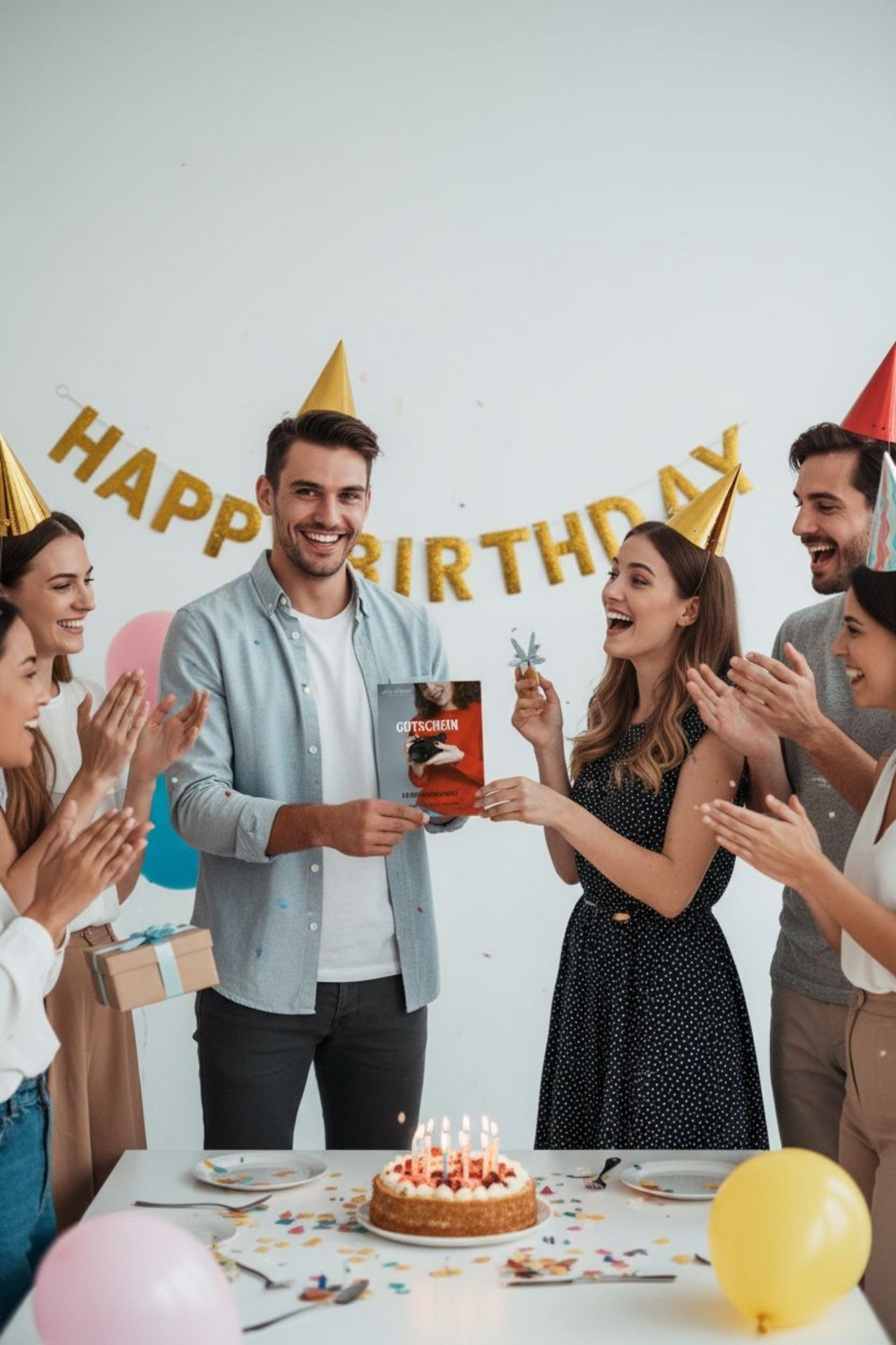 Photoshoot Gift Certificate | Birthday, Universal Design | ENG/DE/RUS